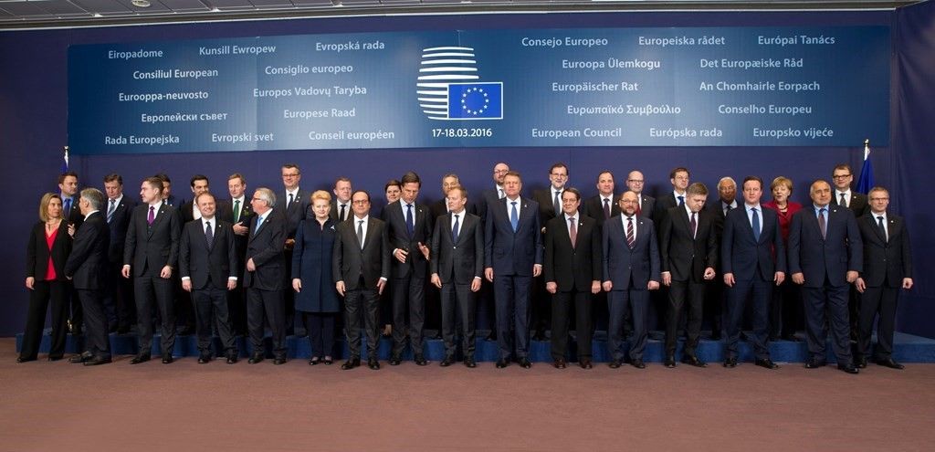 El Consejo Europeo en 17-18 de marzo de 2016